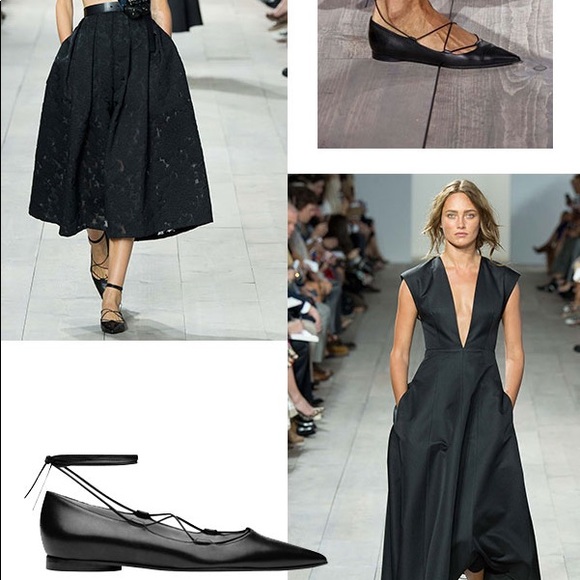 NEW Michael Kors Nude Tan Toffee KALLIE Lace Flat - Picture 5 of 11